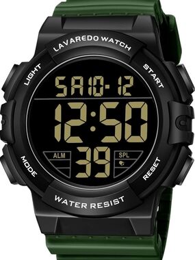 Mens Digital Watch, Sport Military Watches for Men Waterproof LED Screen